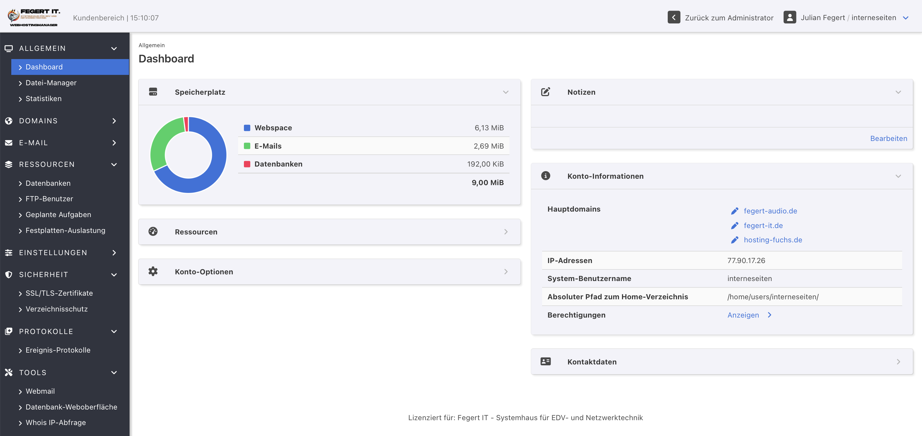 WebhostingManager